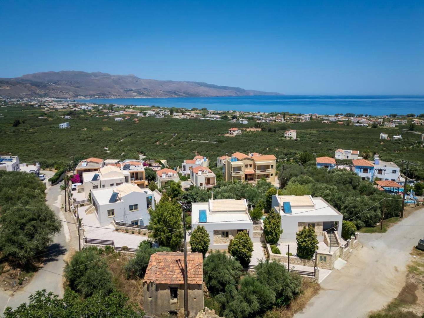 Villa With Private Pool Chania Sense Of Dream Villas Tavronitis Екстериор снимка